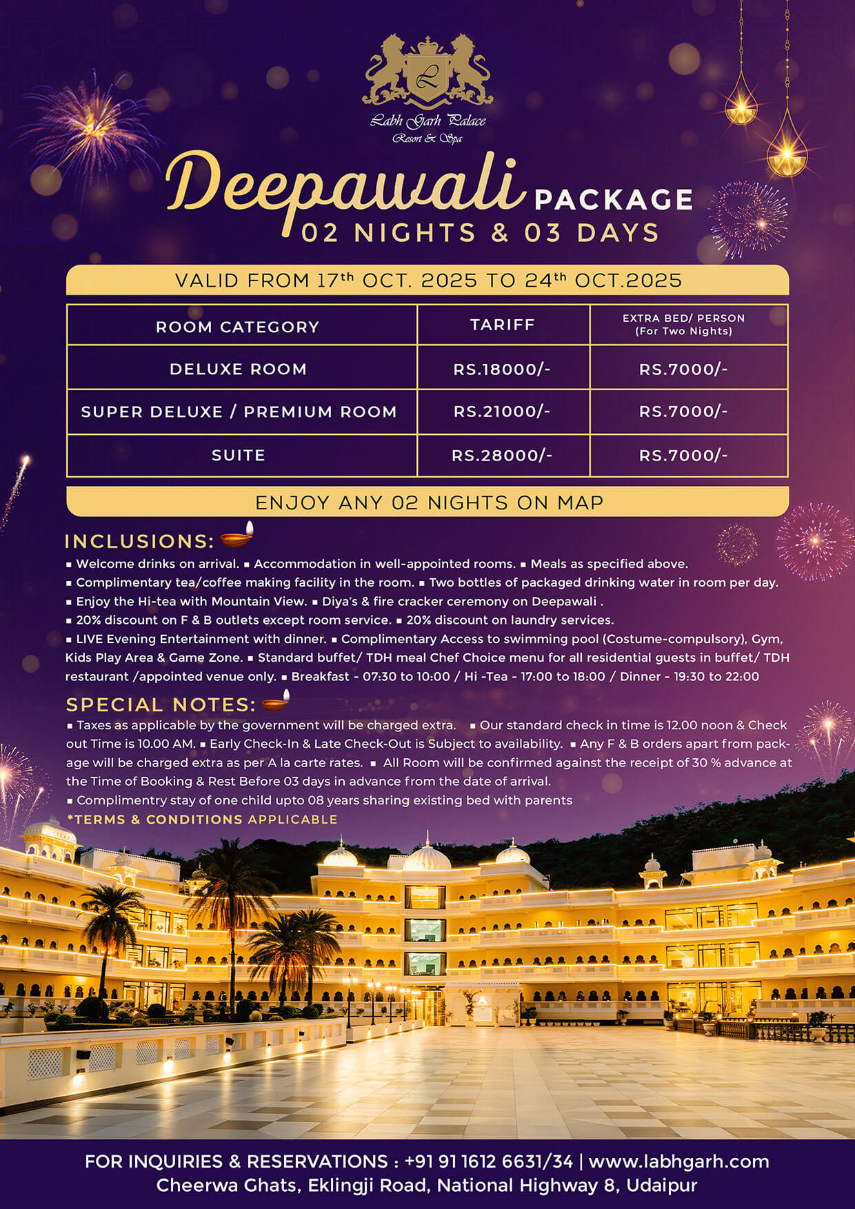 4 star Hotels in Udaipur