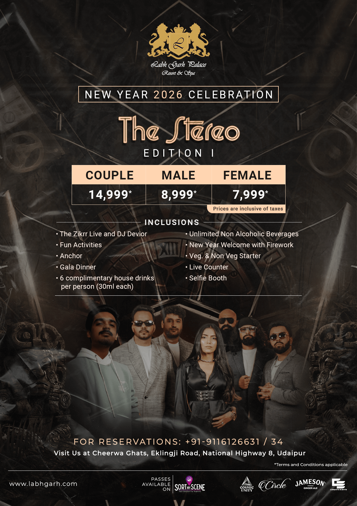 Luxury resort in Udaipur